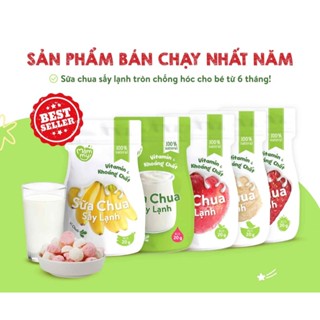 Sữa chua sấy lạnh Mămmy 5 vị:Tổ yến, Táo, Dâu, Chuối và Nguyên Chất