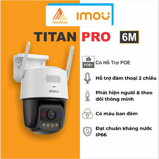 [2025] Camera Imou Titan Pro Cruiser SC/ S51/ S31 5M 3M  Ngoài Trời Thông Minh Xoay 360