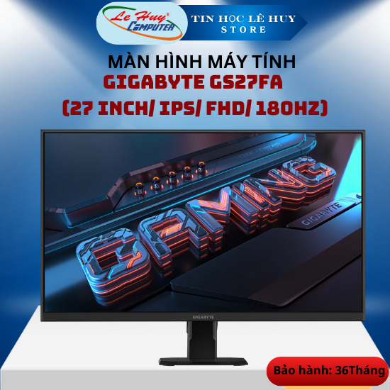 Màn Hình Máy Tính Gaming GIGABYTE GS27FA/ GS27FC (27 Inch/ FHD/ 180Hz) - Hàng Chính Hãng | BigBuy360 - bigbuy360.vn
