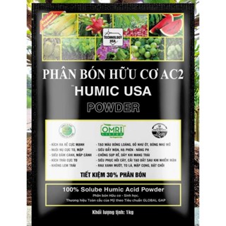Phân bón HUMIC USA 1kg nhập khẩu Mỹ hàng chính hãng EV87 NongNghiepVietAu