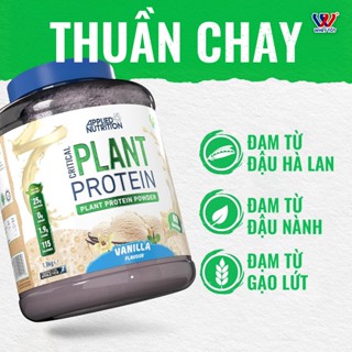  Bột uống bổ sung protein cho người ăn chay Applied Nutrition Critical Plant 1.8kg vegan pro phiên bản mới nhất 