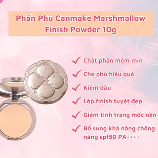 Phấn phủ Canmake kiềm dầu , siêu mịn Nội Địa Nhật