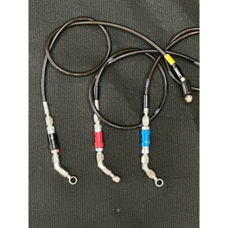  Dây dầu HEL bấm ngắt dầu xịn 3 mẫu INOX thẳng   45 độ cho xe máy -  Phụ Tùng Phụ Kiện 