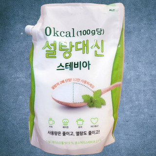 ALTIST << TÚI LỚN 1 Kg >> ĐƯỜNG ĂN KIÊNG 0 CALO (đường cỏ ngọt) / KOREA / Zero Calorie Stevia Sweetener