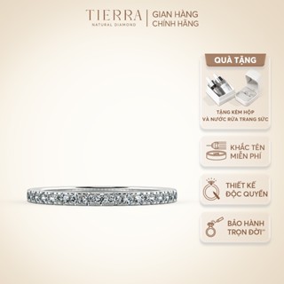 [CHAT TRƯỚC KHI ĐẶT] Nhẫn Thời Trang Tierra BCF0111 Vàng 10K 14K 18K, Thiết Kế Đơn Giản, Phụ Kiện Trang Sức Nữ