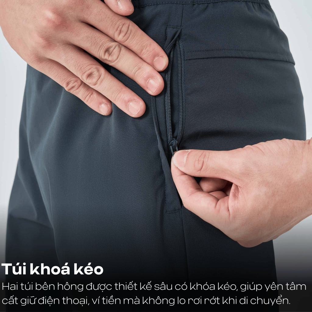 Quần dài nam Daily Pants sợi Sorona, nhuộm Cleandye siêu nhẹ, thoải mái, chống nhăn, chống tia UV - Coolmate | BigBuy360 - bigbuy360.vn