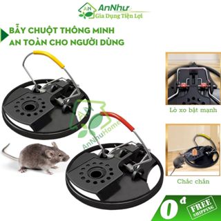 Bẫy chuột thép siêu nhạy lò xo kép lực mạnh 90N AnHome dụng cụ bắt chuột an toàn cho gia đình HH459
