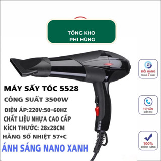 Máy Sấy Tóc 2 Chiều Nóng Lạnh Model 5528 Công Suất Lớn 3500W