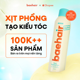 (HÀNG ĐẶT TRƯỚC) Xịt phồng tóc, xịt tạo kiểu tóc Baehair Booster 250ml tóc phồng, giữ nếp uốn & Không gây bết cứng tóc.