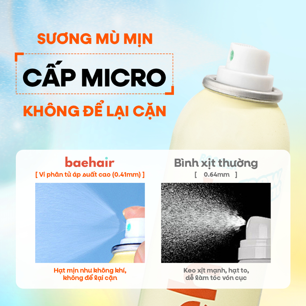 Gôm mềm, tạo phồng tự nhiên Baehair Booster 250ml giúp phồng tóc, giữ nếp uốn & không gây bết cứng tóc | BigBuy360 - bigbuy360.vn