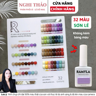 Sơn gel lẻ màu RAMYLA Nghi Thảo Nails