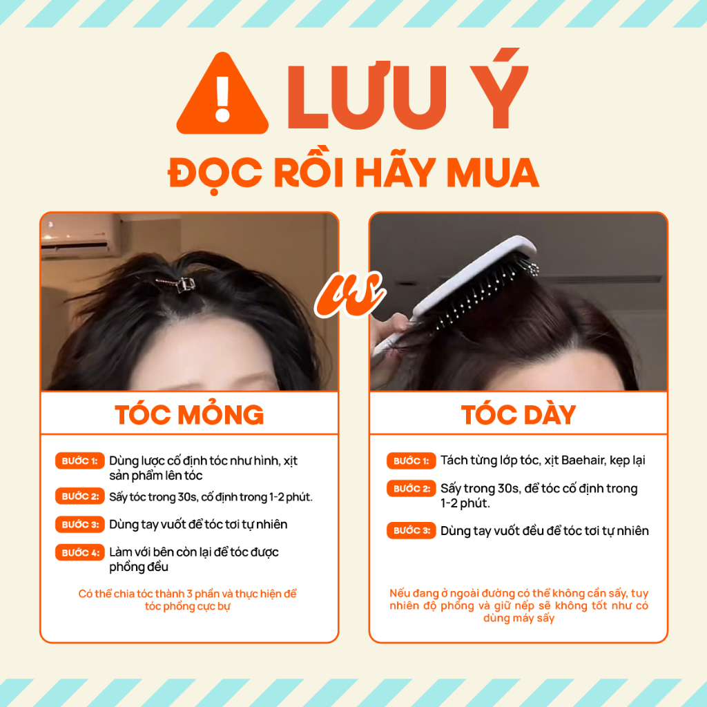 Gôm mềm, tạo phồng tự nhiên Baehair Booster 250ml giúp phồng tóc, giữ nếp uốn & không gây bết cứng tóc | BigBuy360 - bigbuy360.vn