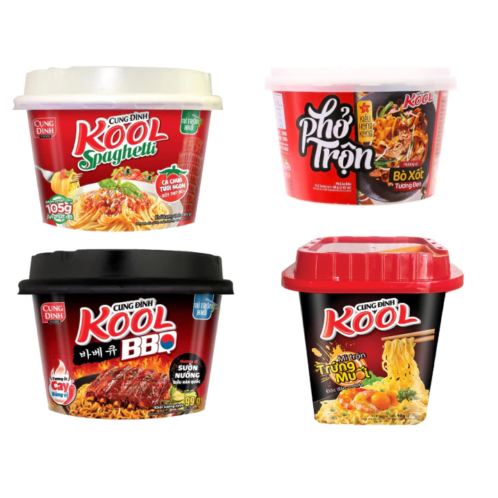 SET 3 BÁT MÌ TRỘN KOOL SPAGHETTI