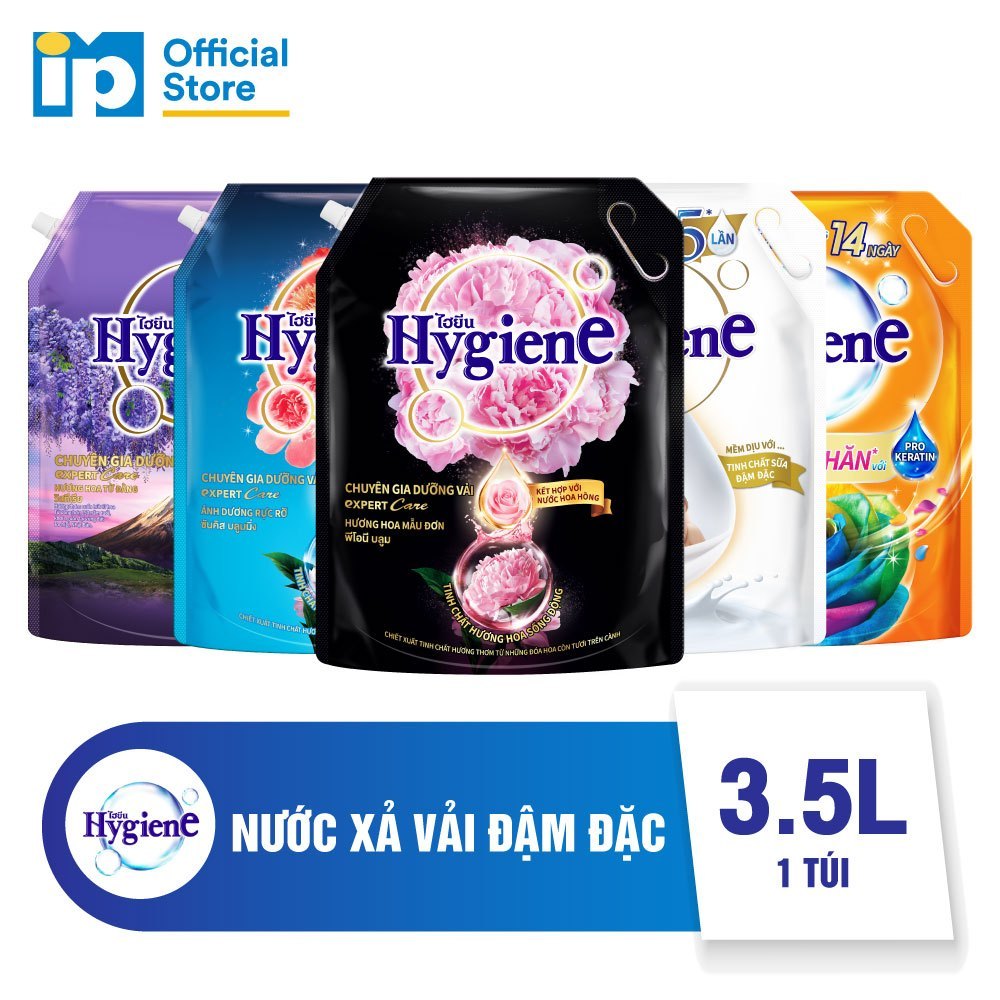 [NEW] Nước Xả Vải Đậm Đặc Hygiene 3.5L