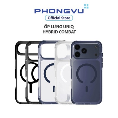 Ốp lưng IP17 UNIQ HYBRID Combat - Bảo hành 3 tháng