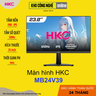  Màn hình văn phòng HKC MB24V39 FHD 23.8 inch IPS 120Hz  Hàng Chính Hãng  
