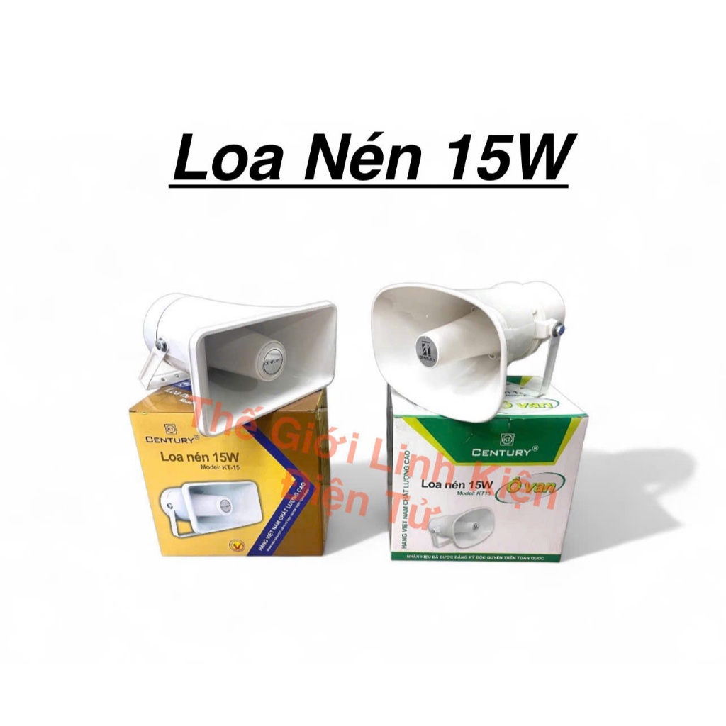 Loa Nén Phóng Thanh 15W CENTURY ( KT-15 )