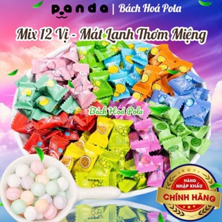LOẠI XỊN 12 Vị - Kẹo Ngậm Trái Cây, Kẹo Ngậm Mini Thơm Miệng Mát Lạnh Bạc Hà XiaoKeAoLa