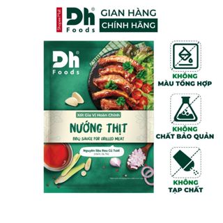 Xốt gia vị hoàn chỉnh nướng thịt Dh Foods thành phần tự nhiên ướp thịt, sườn, gà, hải sản 80 gr