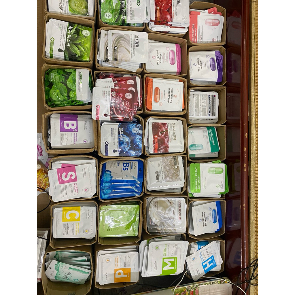 [ giá sỉ ] 100m mặt nạ full mẫu mix vị gía rẻ