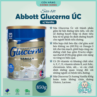 Sữa tiểu đường Glucerna 850g Úc