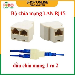 Bộ chia dây cáp mạng LAN từ 1 ra 2 cổng chuẩn mạng RJ45