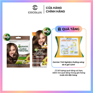  Kem Nhuộm Tóc Garnier Color Naturals Creme Riche & Ultra Color Chuẩn Màu 