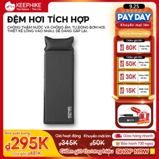 Nệm hơi KeepHike Đặt sàn Lều mới tự động Cắm trại ngoài trời Thảm ngủ Gấp nhà Giường nệm xả