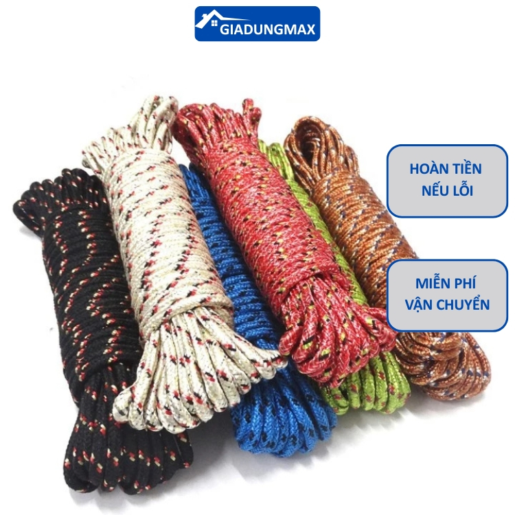 Cuộn Dây Phơi Đồ Dài 10m , Bằng Vài Dù Siêu Chắc