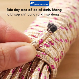 Cuộn Dây Phơi Đồ Dài 10m , Bằng Vài Dù Siêu Chắc