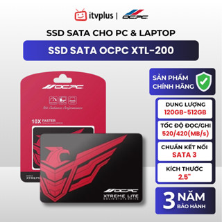 Ổ cứng SSD OCPC SATA 2.5inch 120GB/128GB/240GB/256GB/512GB - Thương hiệu Mỹ - Bảo hành 36 Tháng.