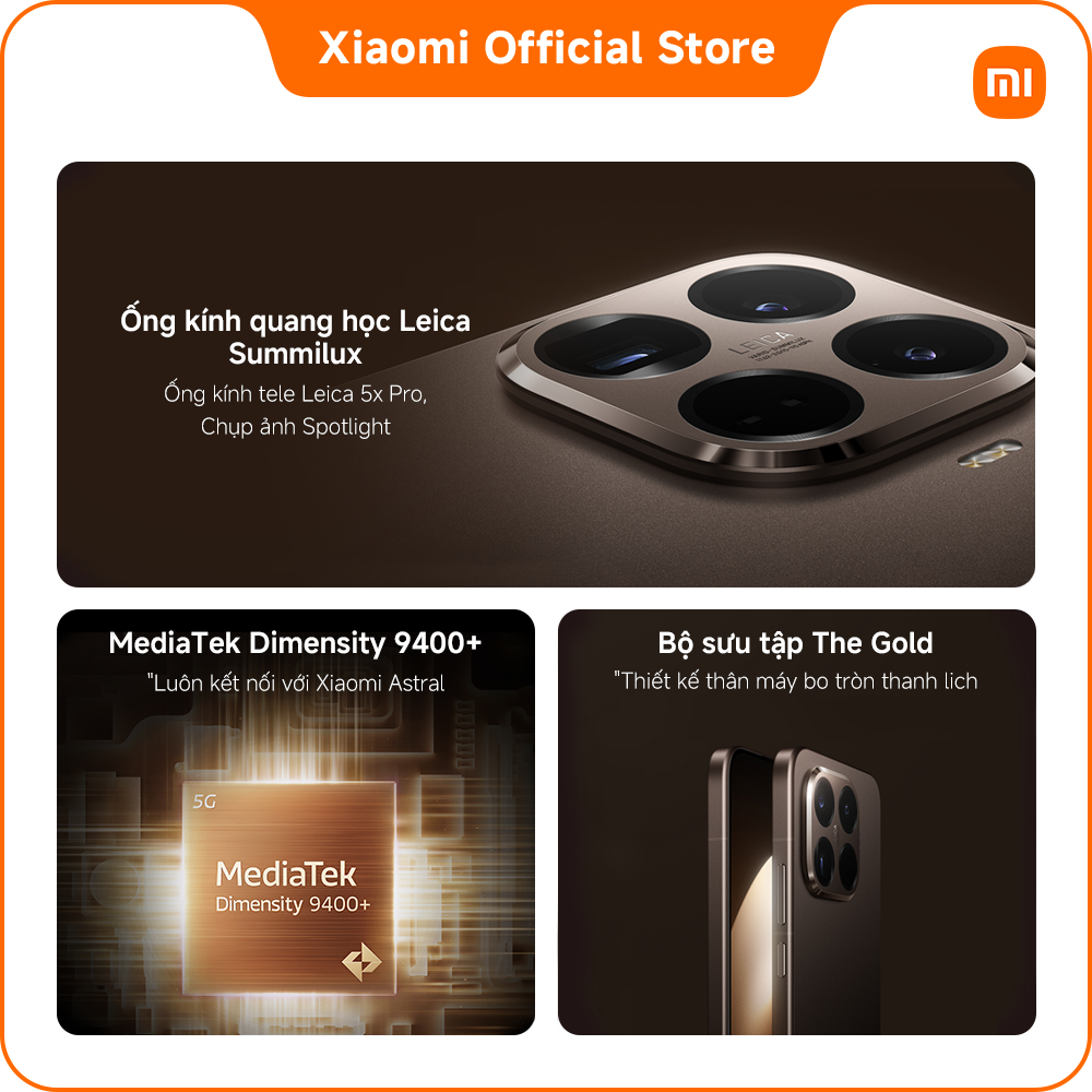 Xiaomi 15T Pro | Ống kính tele Leica 5x Pro, Chụp ảnh Spotlight | Thiết kế thân máy bo tròn thanh lịch | BigBuy360 - bigbuy360.vn