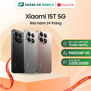 Điện thoại Xiaomi 15T 5G 12GB/512GB (Nguyên Seal Chưa Active)