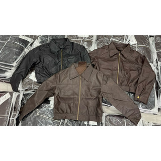 Áo khoác da nữ Hàng quảng châu [ ảnh thật trải sàn ,shop mặc]