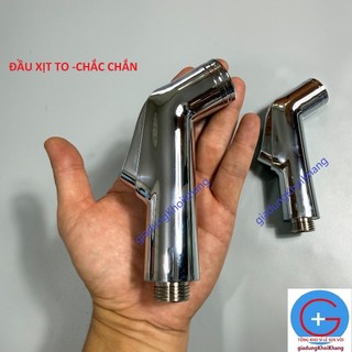 đầu xịt vệ sinh mõm đồng, đuôi đồng, thân chống vỡ, vòi xịt toilet cao cấp, đầu xịt thân to, chắc chắn -CHỐNG VỠ
