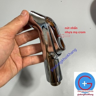 đầu xịt vệ sinh mõm đồng, đuôi đồng, thân chống vỡ, vòi xịt toilet cao cấp, đầu xịt thân to, chắc chắn -CHỐNG VỠ
