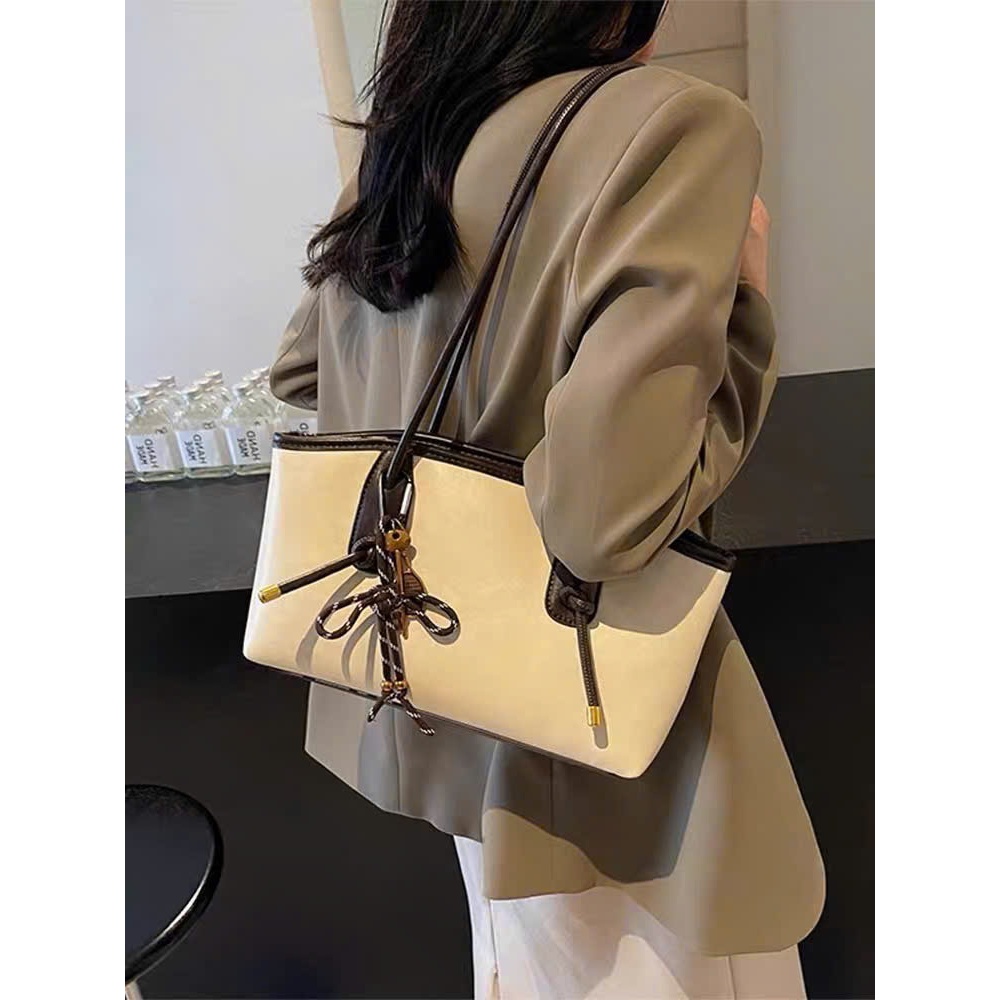 Túi xách nữ đẹp túi kẹp nách da loang tặng kèm bộ móc vợt dễ thương, Túi đeo vai đi làm - TXN289