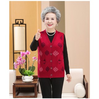 Áo Gile cho người trung niên, người già ( Gile Len bà ll2), áo gile SULA