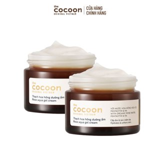   MUA 2 GIẢM 38%  Combo 2 Thạch hoa hồng dưỡng ẩm  kem dưỡng ẩm  Cocoon cấp ẩm & nuôi dưỡng 30ml 