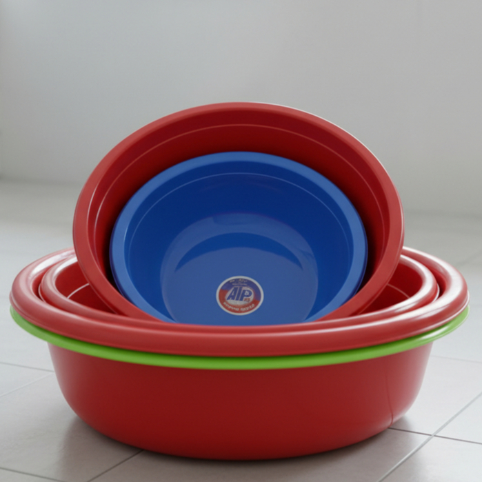 Thau Nhựa Đa Năng ABA – Chậu Tắm, Giặt Đồ, Rửa Rau Cực Tiện Lợi