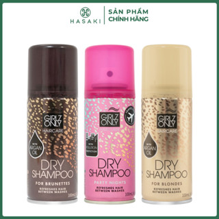  Dầu Gội Khô Girlz Only Lưu Hương Dài Lâu Sạch Tóc Bồng Bềnh 100ml Hasaki Sản Phẩm Chính Hãng 