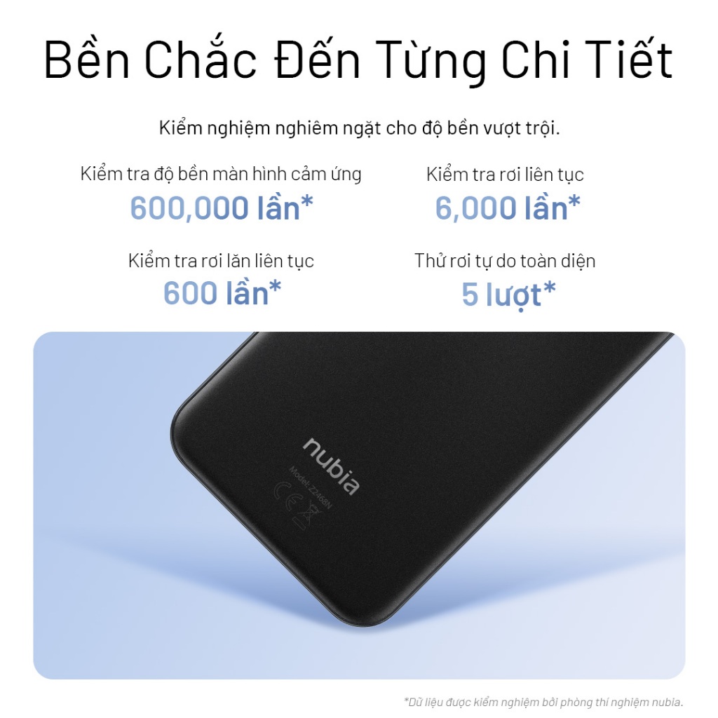 Điện thoại Nubia Air 5G 8GB/256GB I chip Unisoc T8300 I màn AMOLED 4500nits I IP68 & IP69 I Pin 5000mAh sạc 33W | BigBuy360 - bigbuy360.vn