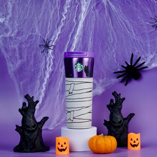 Bình Starbucks TMBL 16SS FY26 AUTUMN HALLOWEEN OPERA PU SL WM