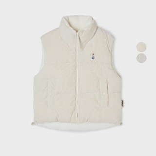 Áo Khoác Gi Lê WHO.A.U Reversible Corduroy Padding Vest_WHVWF4912F 