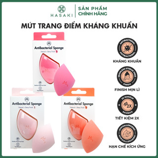   HSD 2 Năm  Mút Tán Nền Trang Điểm Mastige Kháng Khuẩn Nhiều Màu Antibacterial Sponge Hasaki Sản Phẩm Chính Hãng 