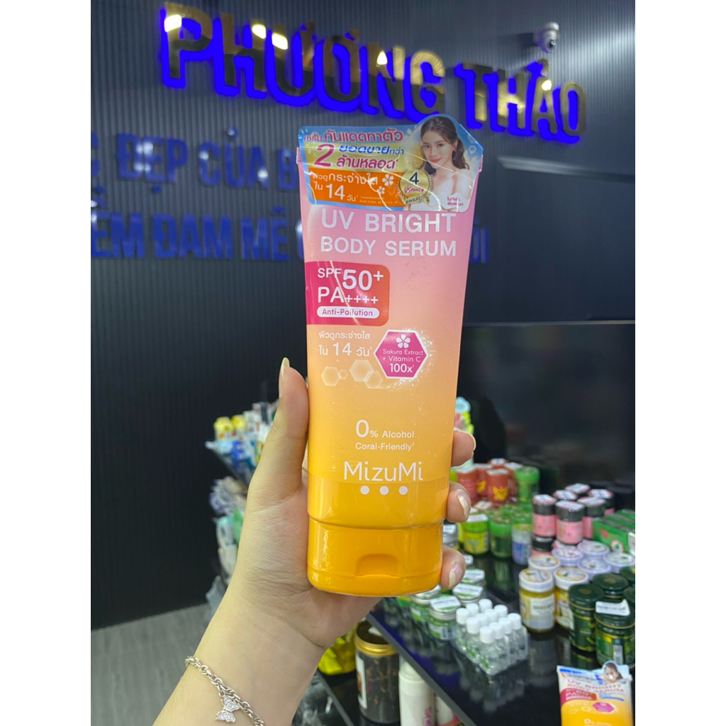☀️ KEM CHỐNG NẮNG MIZUMI – THÁI LAN ☀️ 180ML