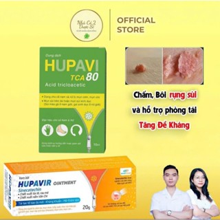 [Che tên] Chấm Bôi Rụng Sùi Hupavir TCA, Hupavir Ointment 20g - Hàng Chính Hãng Tăng Đề Kháng Cho Nam Và Nữ