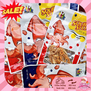 Mực xé Tàu ngon ngon, đồ ăn vặt