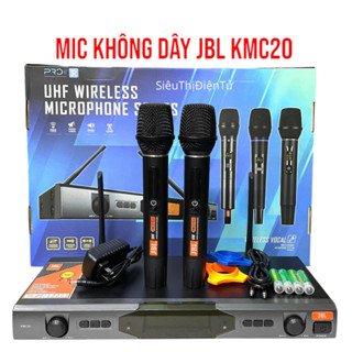 Micro JB KMC20 Chất Âm Hay Ghép Amply, Vang Karaoke, Loa Kéo Sáng Tiếng, Hút Mic Và Không Có Tạp Âm.