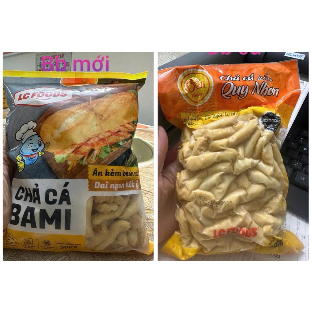 CHẢ CÁ BAMI LACUSINA 500GR (CHẢ CÁ DÂY CŨ)